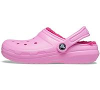Crocs Classic Lined Clog K, Zuecos Unisex niños, Taffy Pink, 28/29 EU