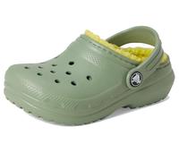 Crocs Classic Lined Clog T, Zuecos Unisex niños, Moss, 24/25 EU