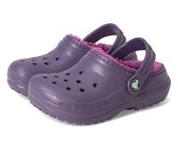 Crocs Classic Lined Clog T, Zuecos Unisex niños, Nightshade, 19/20 EU