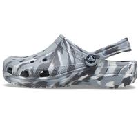 Crocs Classic Marbled Clog, Zuecos Unisex Adulto, Light Grey Multi, 37/38 EU