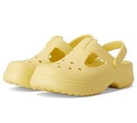 Crocs Classic Mary Jane Clog K, Zuecos Unisex niños, Daylily, 30/31 EU