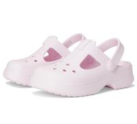 Crocs Classic Mary Jane Clog K, Zuecos Unisex niños, Leche Rosa, 34/35 EU