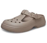 Crocs Classic Mary Jane - Zuecos Unisex para Adultos, Gris Pardo, 36/37 EU