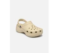Crocs Zuecos Classic Plataforma Mujer Beige Talla 39/40 EU