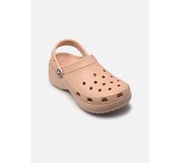 Crocs Zuecos Classic Platform Clog W in Beige 41 / 42