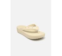 Crocs Mujer Classic Platform Flip W Chancla de dedo, Bone, 42/43 EU
