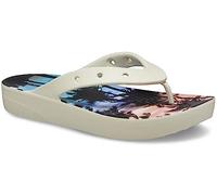 Crocs Classic Platform Flip W, Sandalias Mujer