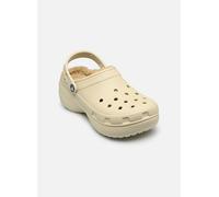 Crocs Zuecos Classic Platform Lined Clog W in Beige 38 / 39