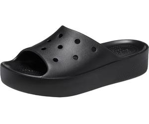 Crocs Classic Platform Slide 208180-001, Womens slides, black, 37/38 EU