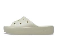 Crocs Classic Slide | Platform Sandals, Mujer, Gris, 36 EU