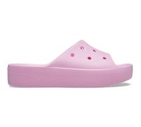 Crocs Classic Slide | Platform Sandals, Sandalias deslizantes Mujer, Flamenco, 39.5 EU