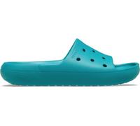 Crocs Classic Slide V2 Chanclas Unisex adulto, Turbo Teal, 34/35 EU