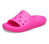 Crocs Classic Slide V2 K, Sandalias Unisex niños, Rosa Pink Crush, 30/31 EU