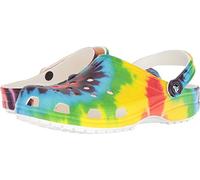 Crocs Classic Tie-dye Clogs, Zuecos Unisex adulto, Multi, 48/49 EU
