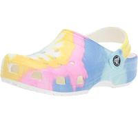 Crocs Classic Tie-Dye Graphic Clog K, Zuecos para Unisex niños, Multicolor (Multi), 34/35 EU