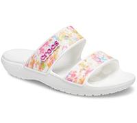 Crocs Classic Tie Dye Graphic Sandal Multi/White 46-47