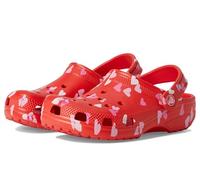 Crocs Zuecos Classic VDay Clog K in Rojo 29 / 30