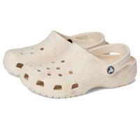 Crocs Classic Watercolor Marbled Clog K, Zuecos Unisex niños, Remolino de Hueso, 33/34 EU