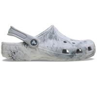 Crocs Classic Watercolor Marbled Clog K, Zuecos Unisex niños, Remolino Gris, 34/35 EU