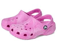 Crocs Classic Watercolor Marbled Clog T, Zuecos Unisex niños, Patrón Espiral Rosa, 22/23 EU