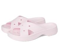 Crocs Classic Womens Cross Strap, Sandalias Mujer, Leche Rosa, 36/37 EU