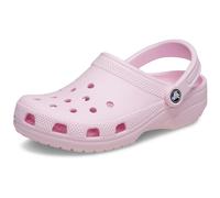 Crocs Classic - Zuecos unisex para mujer y hombre, talla 6 para mujer/4 para hombre, rosa empolvado (Pink Milk)