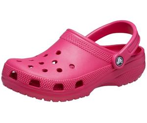 Crocs Classic - Zuecos unisex para mujer y hombre, talla 7 para mujer/5 para hombre, rosa fucsia (Dragon Fruit)