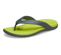 Crocs Coast - Chanclas para hombre, gris pizarra/cítricos, talla 48, Gris pizarra cítrico, 11 UK