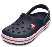 Crocs Crocband Clog K, Zuecos Unisex niños, Multicolor Navy Red, 32/33 EU | Zapatos casuales