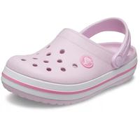 Crocs Crocband Clog K, Zuecos Unisex niños, Rosa Ballerina Pink, 30/31 EU