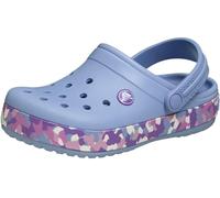 Crocs Crocband Clog, Obstrucción Unisex niños, Blue Haze Multi, 4 UK Child