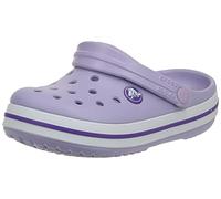 Crocs Crocband Clog T, Zuecos Unisex niños, Morado Lavender Neon Purple, 19/20 EU