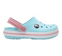 Crocs Crocband Clog T, Zuecos Unisex niños, Multicolor Ice Blue White, 22/23 EU