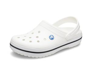 Crocs Crocband Clog U, Zuecos Unisex adulto, Blanco, 46/47 EU