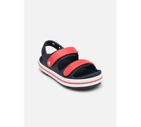 Crocs Crocband Cruiser Sandal T, Sandalias Unisex niños, Navy Varsity Red, 20/21 EU