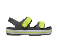 Crocs Crocband Cruiser Sandal T, Sandalias Unisex niños, Slate Grey Acidity, 19/20 EU