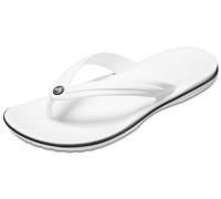 Crocs Crocband Flip Chanclas Unisex adulto, Blanco, 37/38 EU
