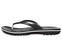 Crocs Crocband Flip, Chanclas Unisex adulto, Negro, 42/43 EU