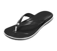 Crocs Crocband Flip, Chanclas Unisex adulto, Negro, 46/47 EU
