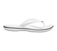 Crocs Crocband Flip Chanclas Unisex adulto, Blanco, 37/38 EU