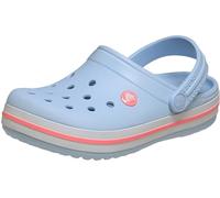Crocs Crocband Zueco, Azul Escarcha/Guayaba, Talla 6 UK Niño, Guayaba Azul escarchado, 6 UK Child