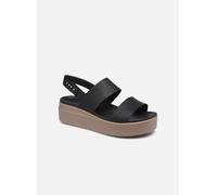 Crocs Sandalias CROCS BROOKLYN LOW WEDGE W in Negro 41 / 42