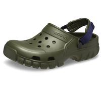 Crocs Zuecos Deportivos Unisex Todoterreno, Verde Militar/Azul Marino, 15 Women/13 Men