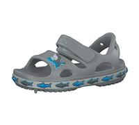 CROCS FL Shark Band Sandal B -T: J1_Color: Light Grey