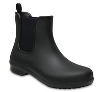 Crocs - Freesail Chelsea Boot Women, Botas de Agua Mujer, Negro (Black/Black), 41/42 EU