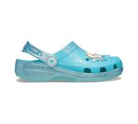Crocs Zapatos abiertos 'Frozen Elsa Classic' azul neon / azul moteado / gris, Talla 37-38