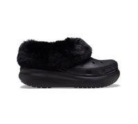 Crocs - Furever Crush con Pelliccia - Shoes - Mujer - Negro - 38 EU -