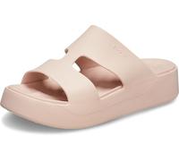 Crocs Getaway Platform H-strap, Sandalias Mujer, Cuarzo, 37/38 EU
