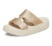 Crocs Getaway Platform H-strap, Sandalias Mujer, Stucco, 37/38 EU