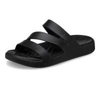 Crocs Getaway Strappy, Sandalias Mujer, Negro, 36/37 EU